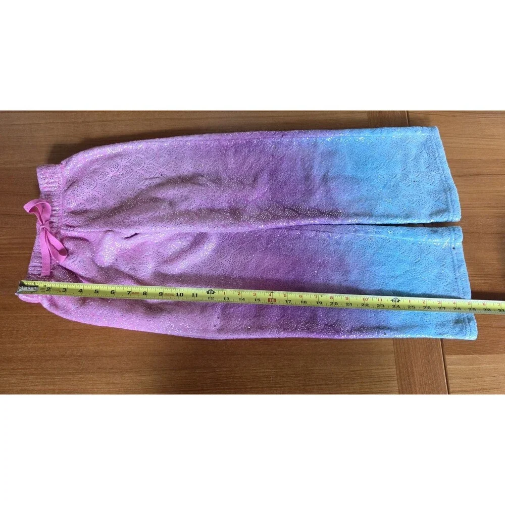 Justice Girl's Mermaid Sweatpants Size 8 READ Description